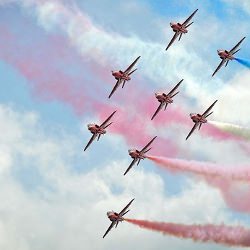 Picture Of Red Arrows to appear at the Herne Bay Air Show 2016