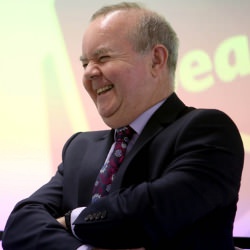 Picture Of Pupils grill comedian and satirist Ian Hislop about his career