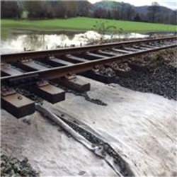 Picture Of Conwy Valley Line reopens after flood damage repairs