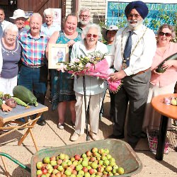 Picture Of Allotment open day held in Slough