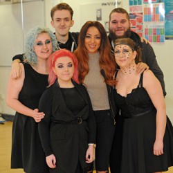 Picture Of X Factor star wows Warrington Collegiate students