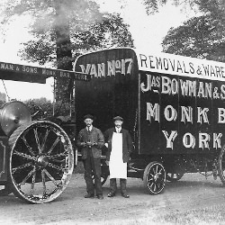 Picture Of Old photos: Furniture removal in York, 1900s-style